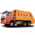Top design 6*4 HOWO brand garbage compactor truck